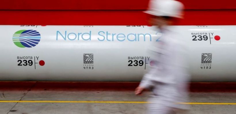 H Gazprom γεμίζει με αέριο τον Nord Stream 2