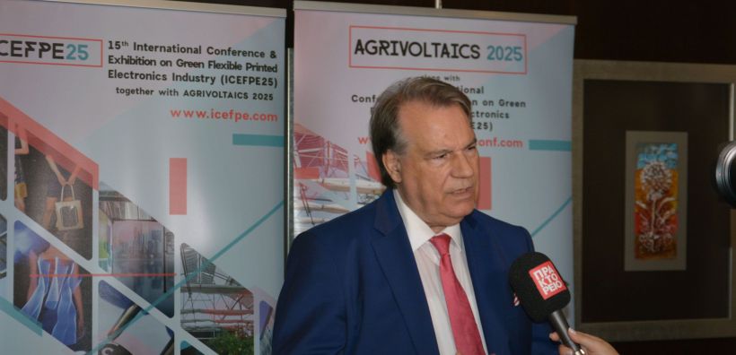 Με επιτυχία πραγματοποιήθηκαν το 15o διεθνές συνέδριο και έκθεση για τη βιομηχανία των πράσινων εύκαμπτων εκτυπωμένων ηλεκτρονικών και το διεθνές συνέδριο AGRIVOLTAICS 2025 (ICEFPE25)