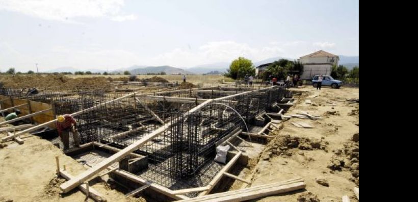 Πτώση 28,7% στην οικοδομή στο 11μηνο του 2012