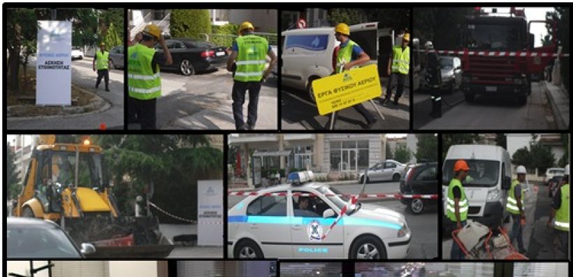 Άσκηση ετοιμότητας, στο Ωραιόκαστρο, από την ΕΠΑ Θεσσαλονίκης