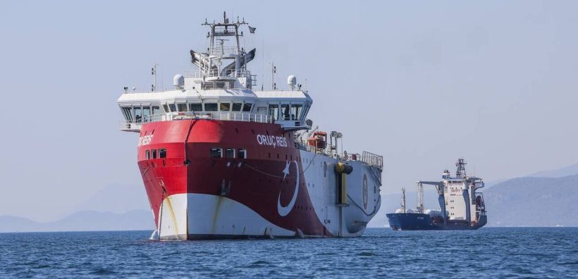 Βορειοανατολικά κινείται πλέον το «Oruc Reis» - Συντονισμός Μητσοτάκη-Αναστασιάδη - Επικοινωνία Δένδια με τον ΥΠΕΞ των ΗΑΕ και Ισραήλ