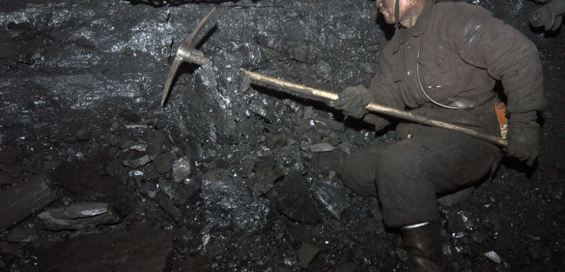 Σε επίπεδα Β' Παγκοσμίου η παραγωγή άνθρακα της Ουκρανίας