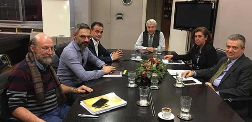 Τα ανοιχτά θέματα της ΔΕΗ στην Κοζάνη τέθηκαν στη συνάντηση του Παναγιωτάκη με Ιωαννίδη-Καρυπίδη