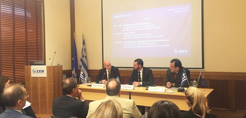 Με διαρκή ανάπτυξη και με ισχυρούς ιστορικούς και ομογενειακούς δεσμούς με την Ελλάδα,  η Αυστραλία αποτελεί σημαντικό εξαγωγικό προορισμό για τα Ελληνικά προϊόντα