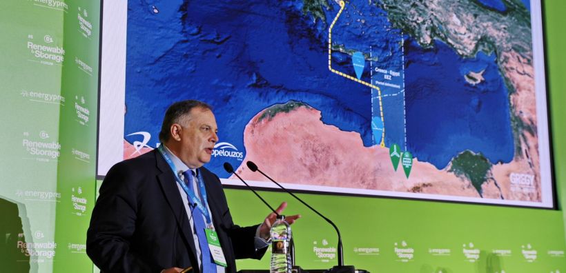 Καρύδας: Έργα όπως η ηλεκτρική διασύνδεση Ελλάδας – Αιγύπτου είναι το μέλλον
