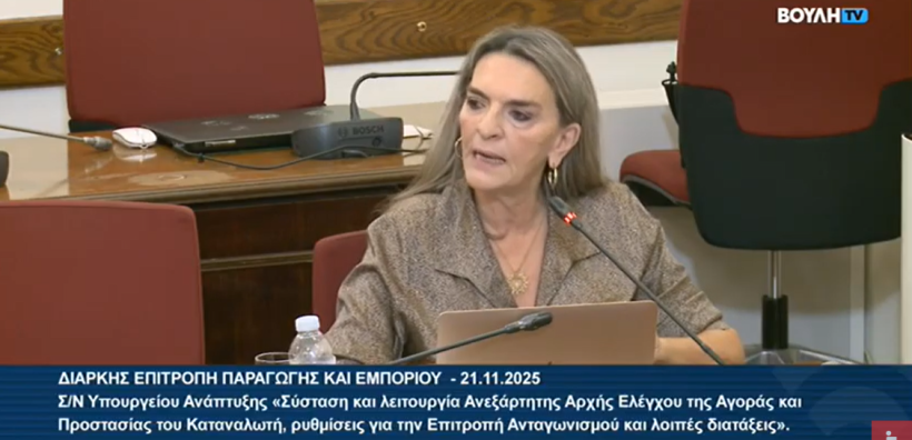 Π. Πέρκα: «Η κυβέρνηση αφήνει την αγορά ανεξέλεγκτη, τους καταναλωτές απροστάτευτους  και εμπλέκει τη χώρα σε γεωπολιτικούς ανταγωνισμούς»