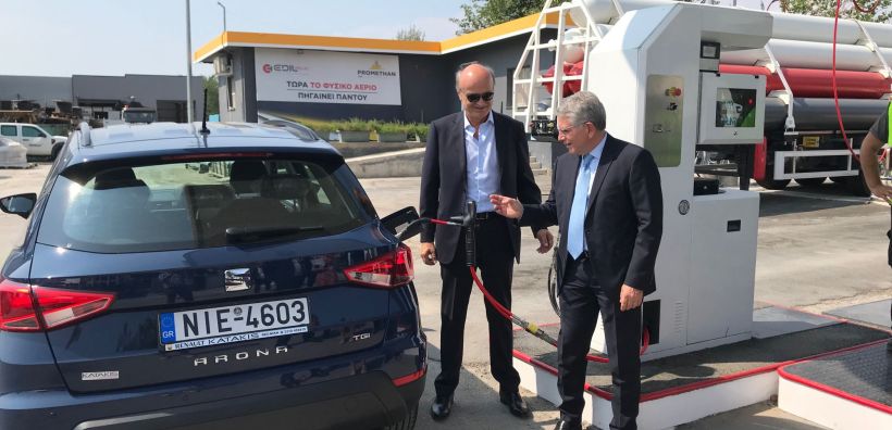 Επίσκεψη του Υφυπουργού Ενέργειας, Γ. Θωμά, στις εγκαταστάσεις της Edil Hellas