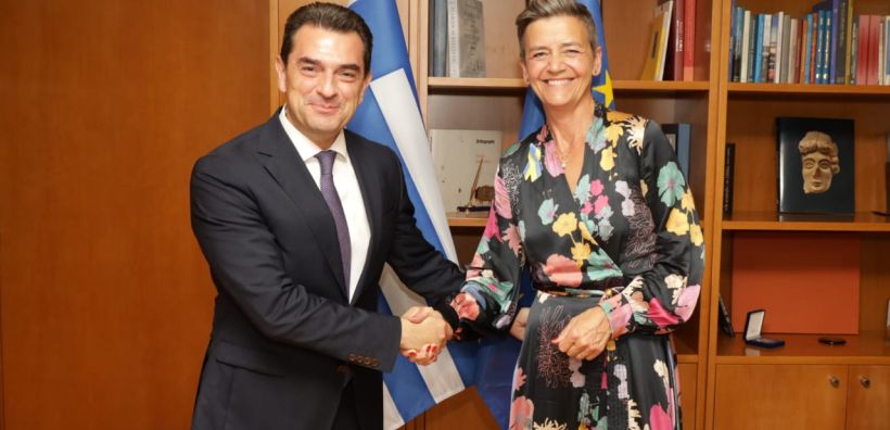 Συνάντηση Σκρέκα-Βεστάγκερ για χονδρική αγορά, υπερκέρδη, ΑΠΕ και προγράμματα εξοικονόμησης - "Εξαιρετική ιδέα" ο μηχανισμός στο ρεύμα είπε η Επίτροπος