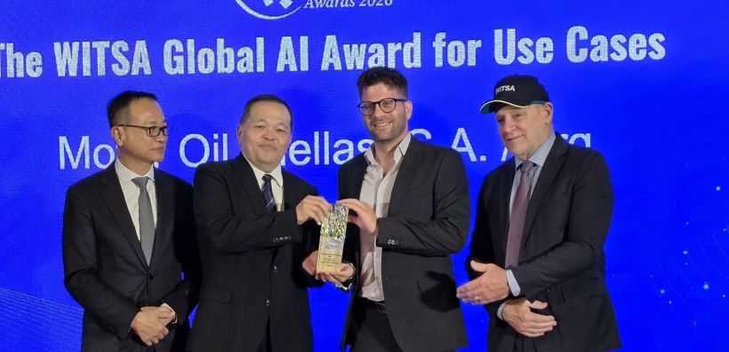 Διπλή διάκριση για τη Motor Oil στα 2026 WITSA Global AI Awards