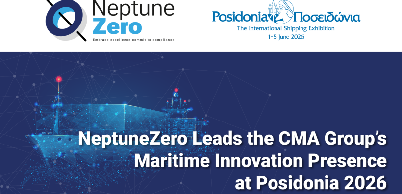Η NeptuneZero πρωταγωνιστεί στο innovation showcase του Ομίλου CMA στην Posidonia 2026