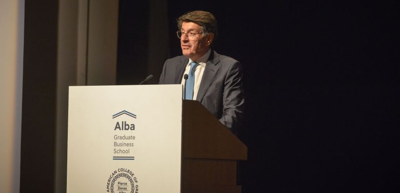 To Alba Graduate Business School απονέμει το 5o Business Unusual Award στον Θεόδωρο Φέσσα