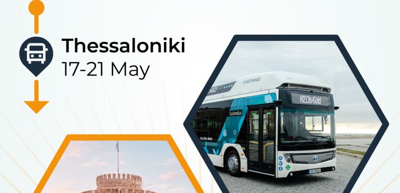 Πρώτη στάση στη Θεσσαλονίκη για το λεωφορείο υδρογόνου