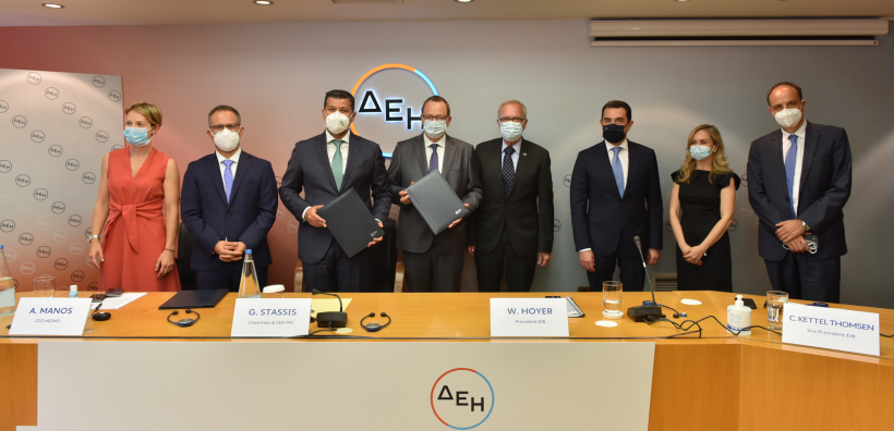 Νέα χρηματοδότηση 330 εκατ. ευρώ από την ΕΤΕπ προς τη ΔΕΗ για επενδύσεις στο δίκτυο και τους έξυπνους μετρητές
