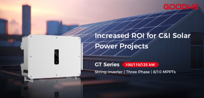 GT Series: String Inverter C&amp;I άνω των 100kW, βελτιστοποιημένο για επιχειρηματική απόδοση και βιωσιμότητα
