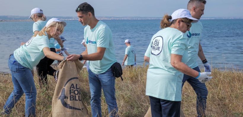 Η Enaon ανέλαβε πρωτοβουλία για νέα περιβαλλοντική δράση καθαρισμού της παραλίας Πυλαίας στην Ανατολική Θεσσαλονίκη