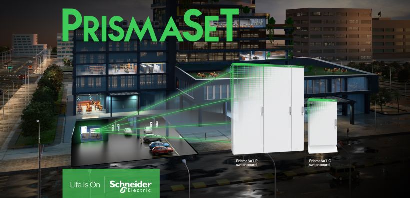 Η Schneider Electric ανακοινώνει τη διαθεσιμότητα της νέας σειράς πινάκων χαμηλής τάσης PrismaSeT