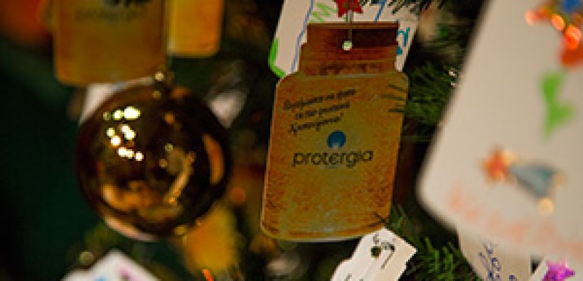 Αργυρός χορηγός του Christmas Factory η Protergia 