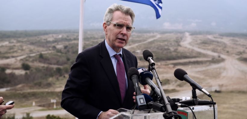 Τζ. Πάιατ: Βασικός εταίρος των ΗΠΑ η Ελλάδα στη διαφοροποίηση των πηγών ενέργειας