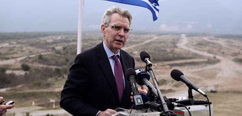 Πάιατ: Ευθυγραμμισμένα τα συμφέροντα Ελλάδας – ΗΠΑ στην ενέργεια