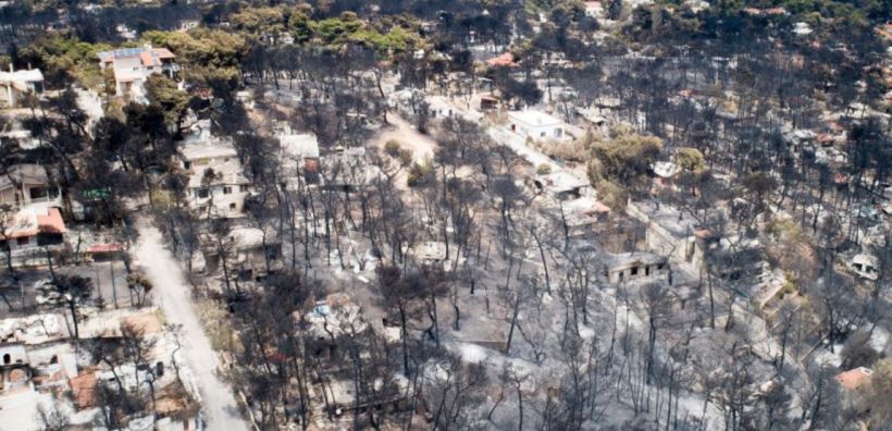Καμία υπέρβαση των ορίων των ρύπων της ατμόσφαιρας στο Μάτι