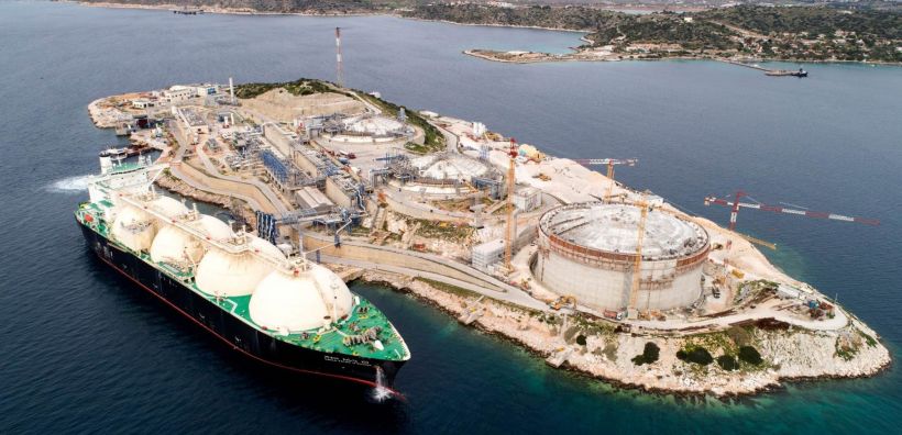 Με πέντε φορτία LNG το πρόγραμμα εκφορτώσεων του ΔΕΣΦΑ για τον Μάη