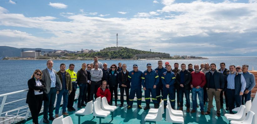 Άσκηση ετοιμότητας στις εγκαταστάσεις του ΔΕΣΦΑ στη Ρεβυθούσα - Η πρόληψη και η συνεργασία στο επίκεντρο του σχεδιασμού ασφαλείας του Διαχειριστή