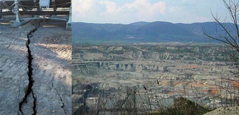Σε επιφυλακή το ΛΚΔΜ για τις ρωγμές στο Ορυχείο Αμυνταίου