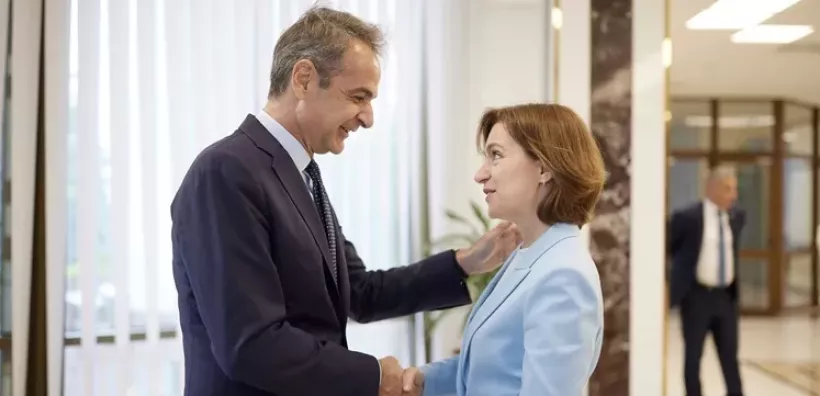 Μητσοτάκης από Μολδαβία: Η Ελλάδα αρωγός ενεργειακής ασφάλειας στην περιοχή μέσω του Κάθετου Διαδρόμου