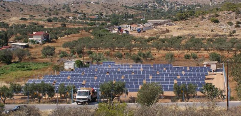 Το πρώτο Φωτοβολταϊκό 100kWp της Σαλαμίνας  από τη solar.com.gr 