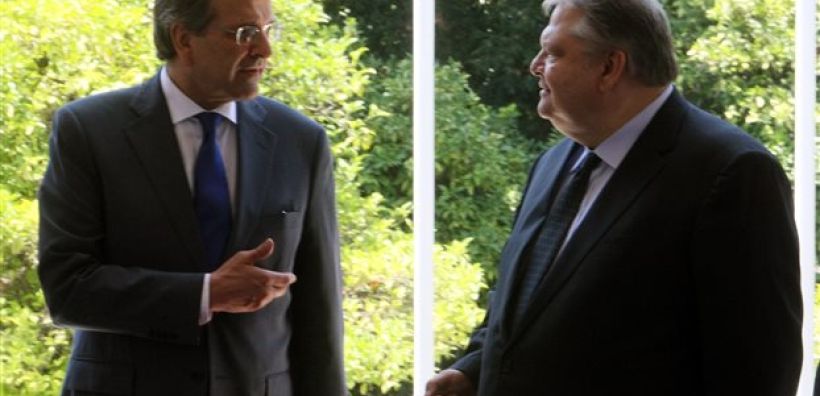Τριμερής του Καΐρου και ΑΟΖ στο επίκεντρο της απογευματινής συνάντησης Σαμαρά-Βενιζέλου