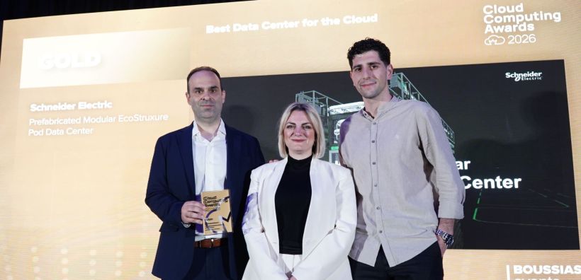 Νέα διπλή κορυφαία διάκριση για τη Schneider Electric στα Cloud Computing Awards 2026.
