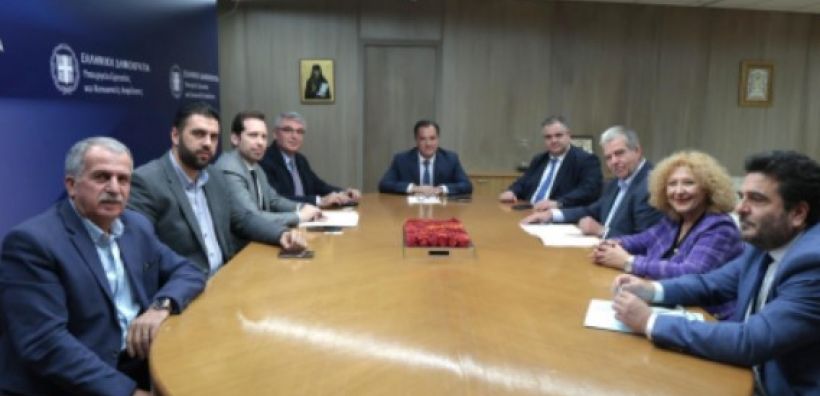 Συνάντηση της Ομοσπονδίας Βενζινοπωλών Ελλάδος με την πολιτική ηγεσία του Υπουργείου Εργασίας και Κοινωνικής  Ασφάλισης