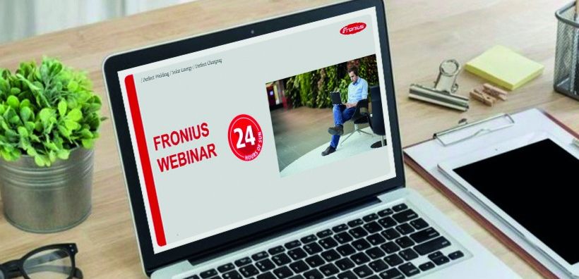 Fronius Webinars Σεπτεμβρίου: Δηλώστε συμμετοχή στα διαδικτυακά σεμινάρια της Fronius