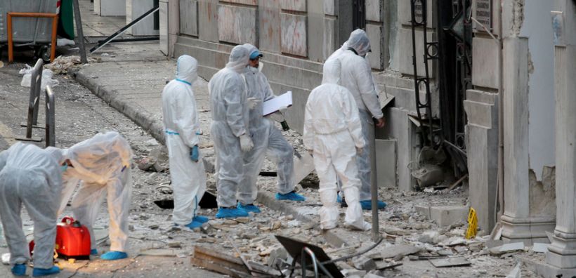 Ισχυρή έκρηξη βόμβας, τα ξημερώματα, στα γραφεία του ΣΕΒ