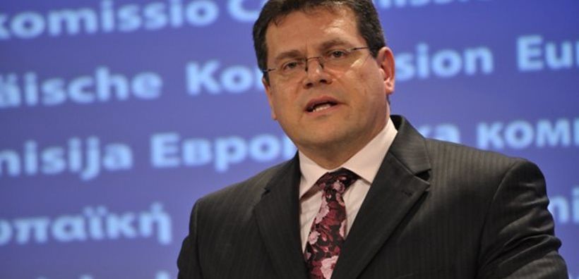 Για να βαθμολογήσει την πρόοδό μας στα ενεργειακά έρχεται στην Αθήνα ο Σέφκοβιτς