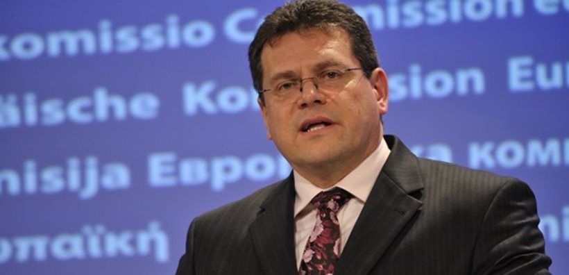 Σέφκοβιτς: Σύντομα λύση σχετικά με τις λιγνιτικές μονάδες