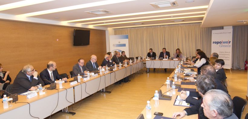 Εκδήλωση ΕΒΕΑ – Repower Greece: Συζήτηση με τους θεσμικούς φορείς της οικονομίας 