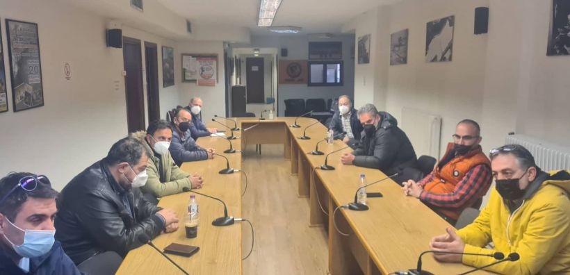Συνάντηση Σπάρτακου με τον Βουλευτή Ν.Δ της Π.Ε Κοζάνης Σ. Κωνσταντινίδη