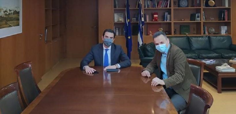 Με τον Υπουργό Περιβάλλοντος και Ενέργειας συναντήθηκε ο Δήμαρχος Αγράφων