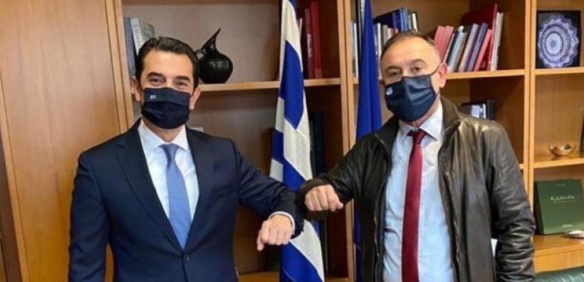 Συνάντηση Κέλλα με Σκρέκα: Στην ατζέντα φράγμα Μεσοχώρας και φωτοβολταϊκά