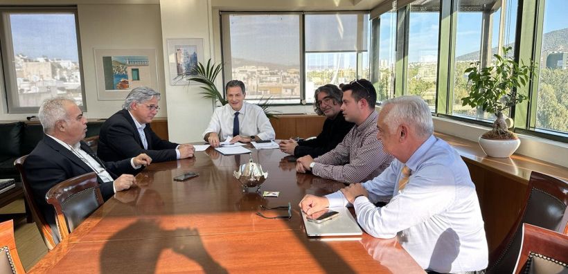 Στην Αθήνα για το φυσικό αέριο Ζευκλής, Ελευθερίου και Στεργίου- Τι συζήτησαν με τον Υπουργό Ενέργειας