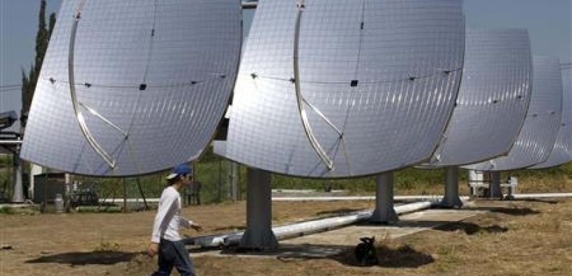 Κατασκευή ηλιακού σταθμού, 121 MW, στο νότιο Ισραήλ