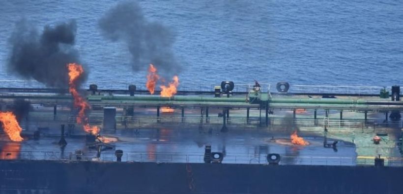 Αδύνατη η ρυμούλκηση του Sounion αναφέρει η ναυτική αποστολή της ΕΕ