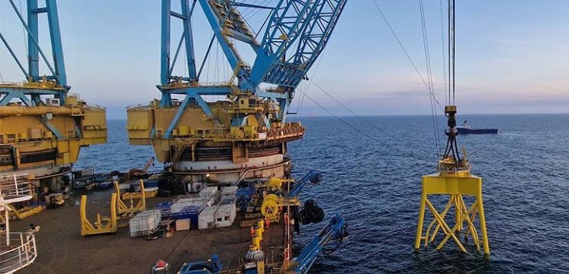 Στη Σκωτία η βαθύτερη θεμελίωση υπεράκτιου αιολικού για έργο των SEE Renewables - TotalEnergies