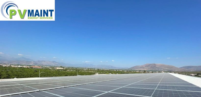 PVMAINT: Σύνδεση στο δίκτυο νέου φβ net metering 1MW στην εταιρεία Αφοί Χριστοδούλου ΑΕ στο Ναύπλιο
