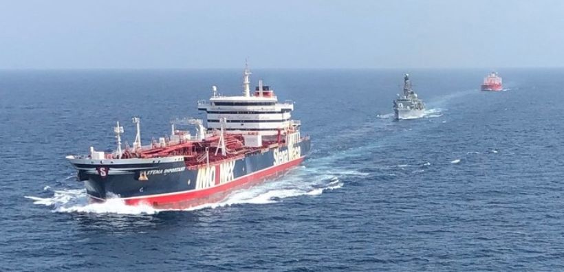Το Stena Impero εγκαταλείπει τα χωρικά ύδατα του Ιράν