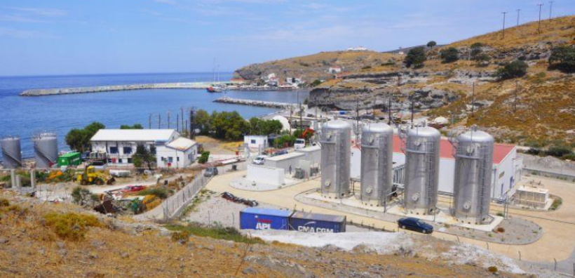 Σε δοκιμαστική λειτουργία το υβριδικό έργο του ΚΑΠΕ στον Άγιο Ευστράτιο
