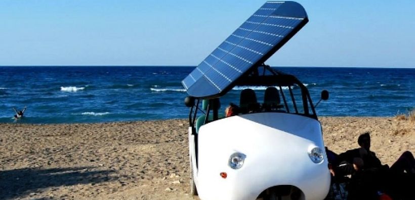 Ηλιακό τρίκυκλο κατασκεύασε κρητικός Μηχανικός