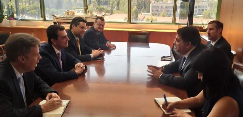 Συνάντηση Σκρέκα - Τσούνη: Tο 60% του συνόλου των εισαγωγών LNG της Ελλάδας προέρχεται από τις ΗΠΑ - Μείωση του ρωσικού αερίου κατά 21%
