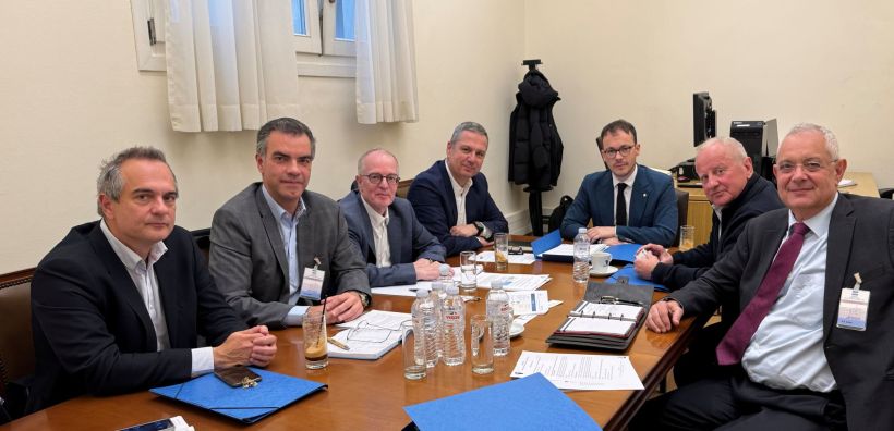Συνάντηση του Μ. Ζαμπάρα με την ΕΛΕΤΑΕΝ για τον τρόπο ανάπτυξης των ΑΠΕ